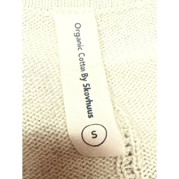 Skovhuus Women's Sweater Organic Cotton Textured Long Sleeve Size Small - Picture 7 of 8